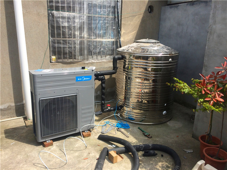 丹陽皇塘皇家美容養(yǎng)生會所美的空氣能熱水